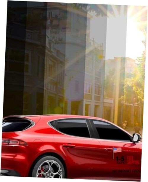 5% VLT Ceramic Car Window Tint Film 20 in x 20 ft Roll, 20In x 20Ft 5% Vlt