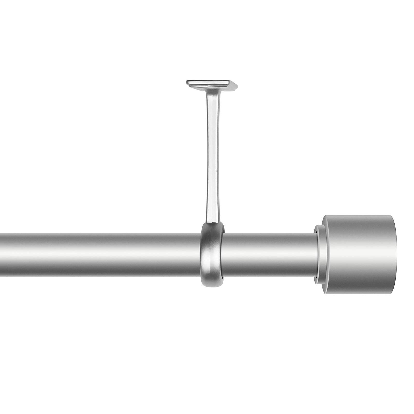 Ceilingmount Curtain Rod Bracket Ceiling Or Wall Mounted Heavy Duty Bracketset