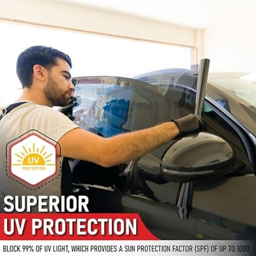 20″x10ft Uncut Roll Window Tint Film VLT 35% UV Block for Car/Home/Office Glass