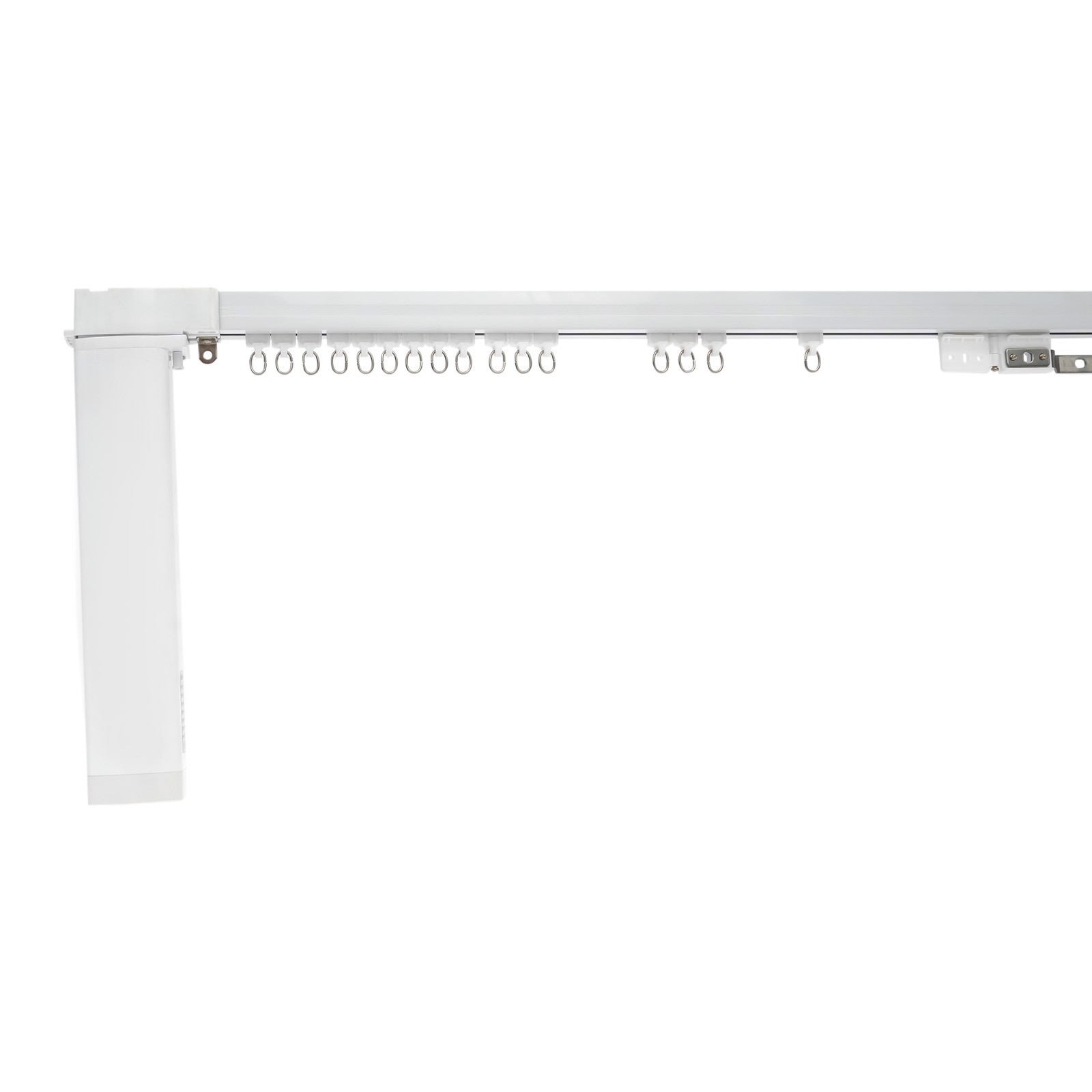 Automatic 13 Feet Motorized Electric Window Curtain Rod Track 4 Slide Rails NEW