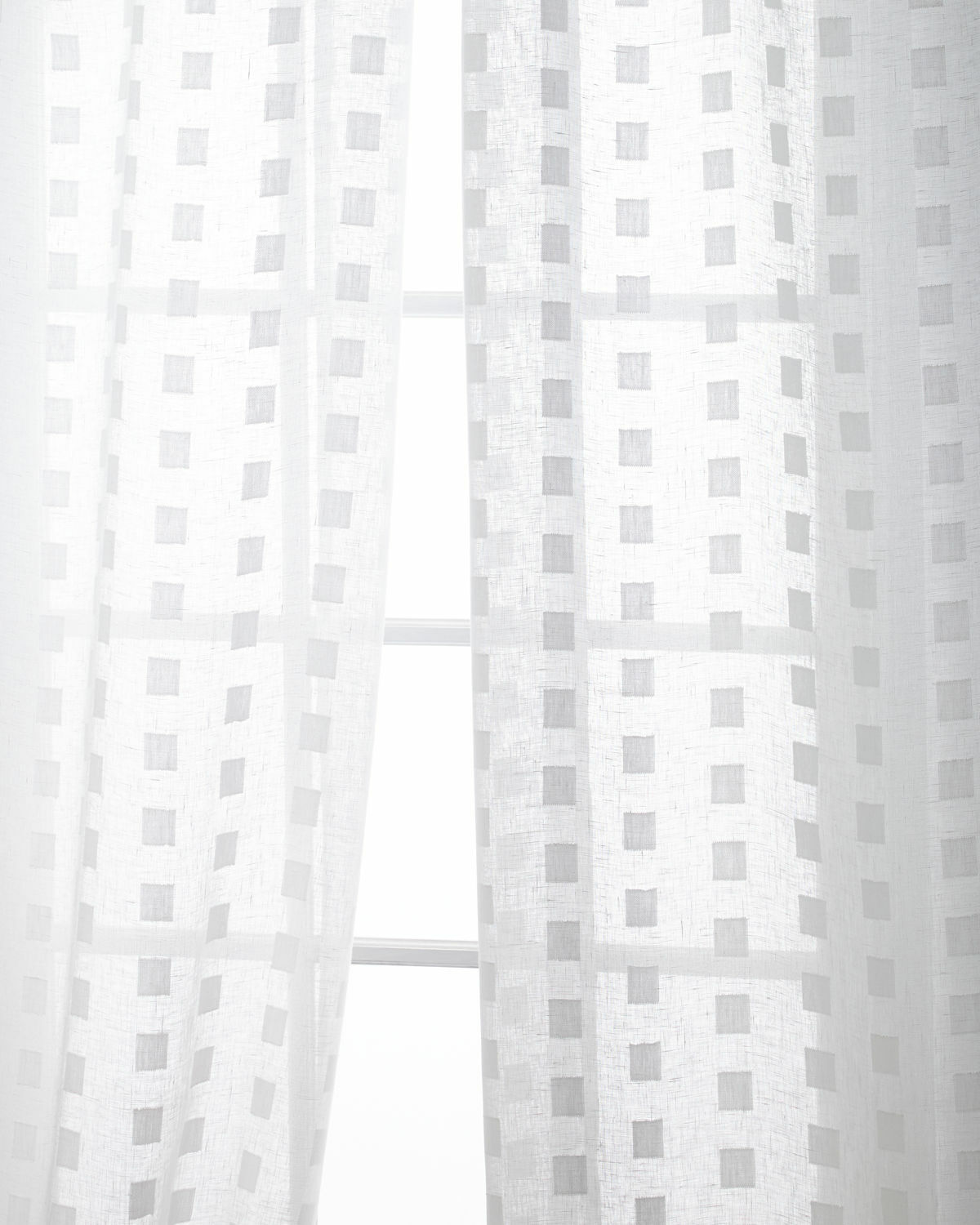 Oakley 100% Linen Sheer Drape (Pair)