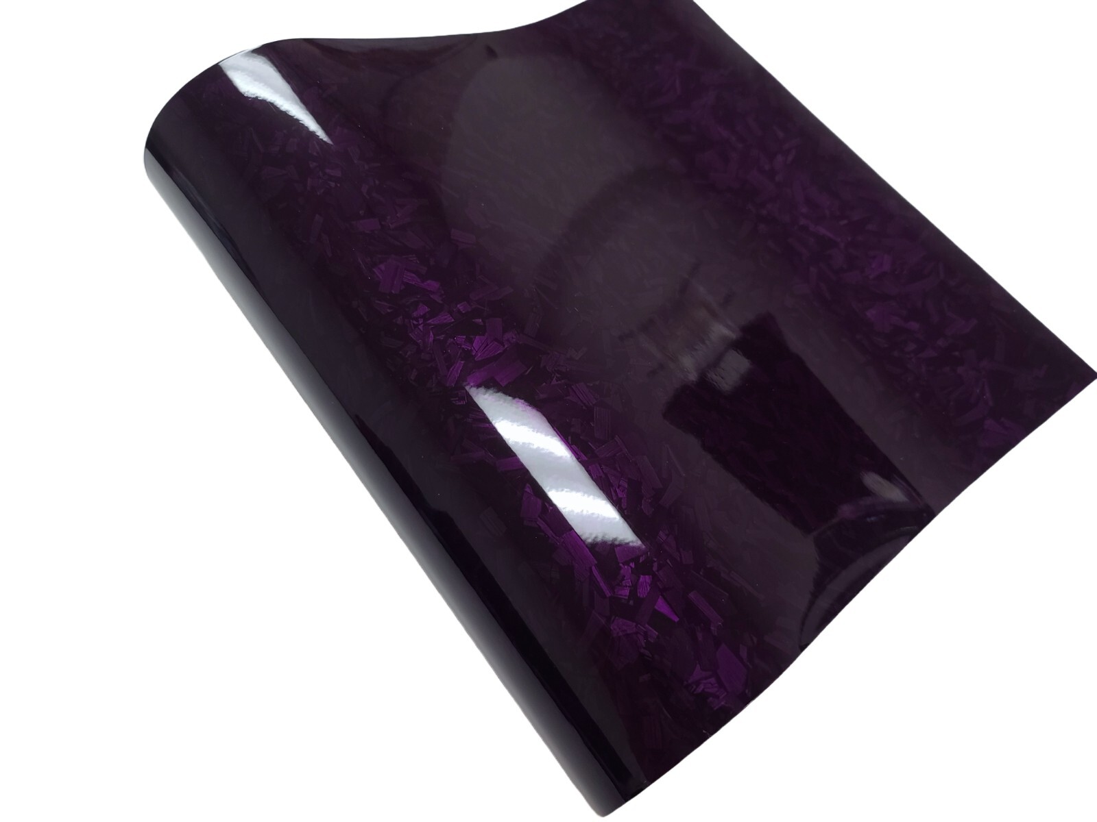 Gloss Matte Infused Forged Carbon Fiber Black Red Vinyl Car Wrap Sticker Decal