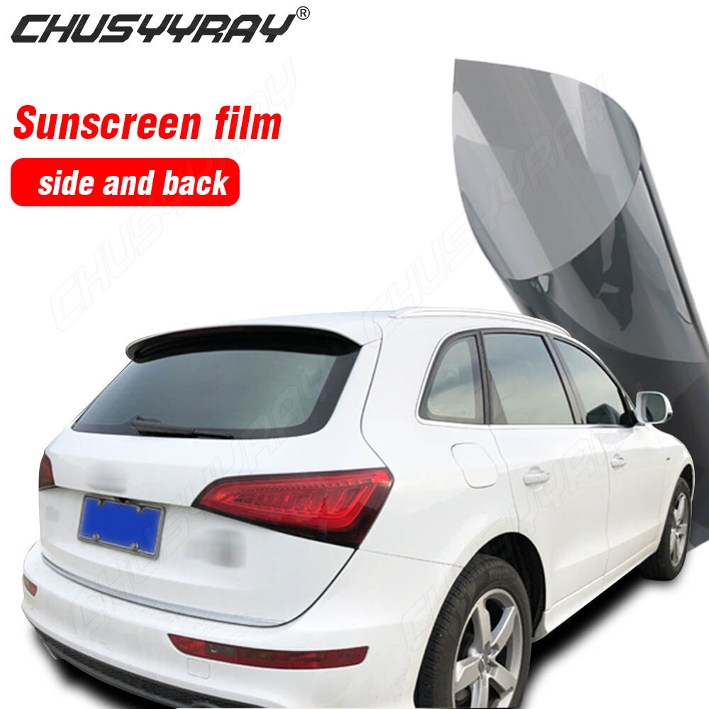 50*152cm Window Tint Limo Dark Black 25% VLT Uncut Roll Car Film Home DIY