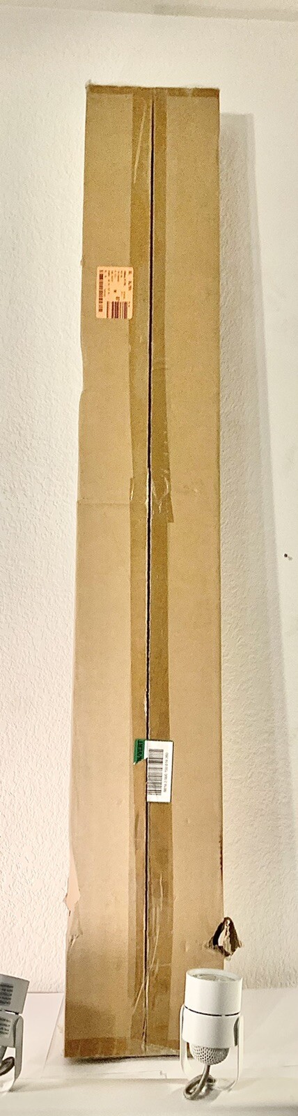 (2!) HDC 66”-120”” Telescoping 3/4″ Curtain Rods Antique Pewter Door Knob Finial