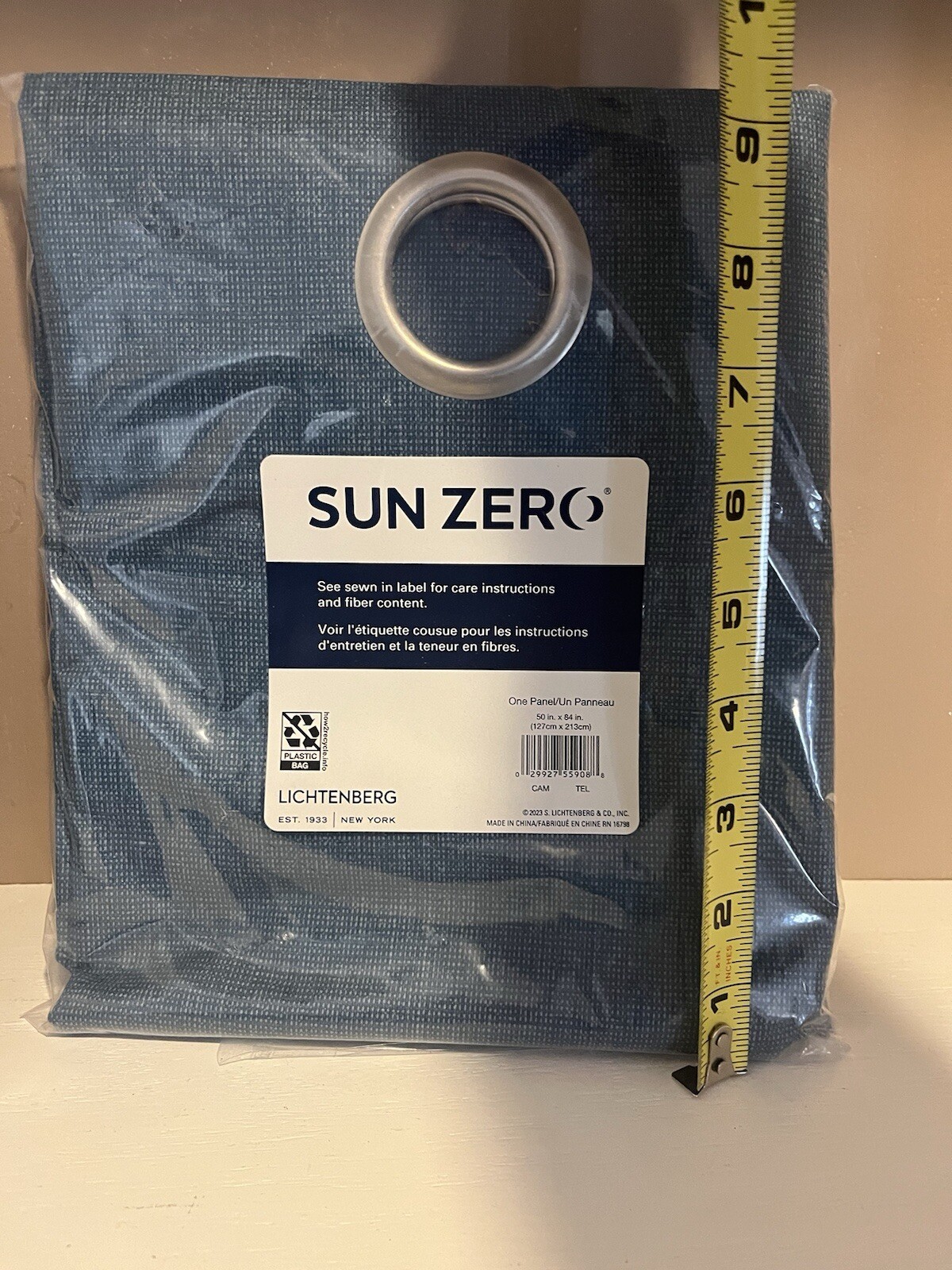 Pair – Sun Zero Lichtenberg 50” X 84” Curtains, Teal Blackout Style (1 Per pac)