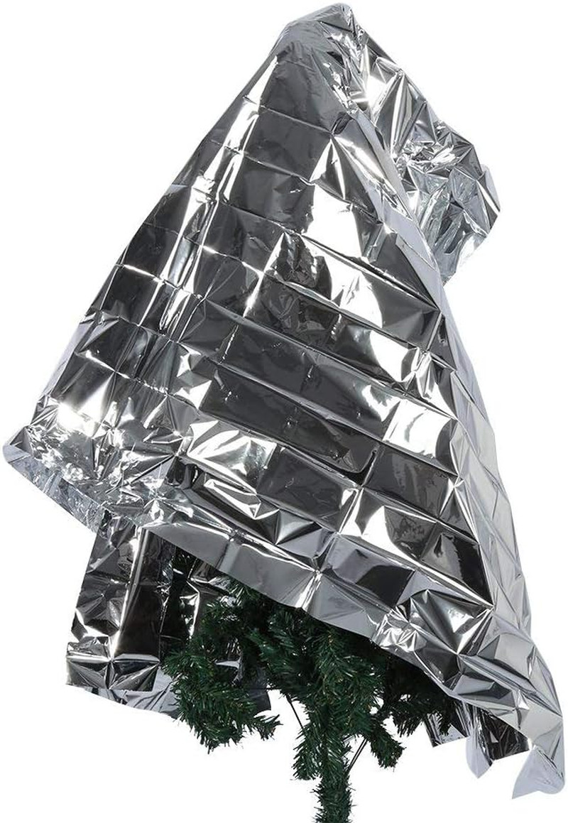 6 Pack High Silver Reflective Mylar Film, Garden Greenhouse Covering Foil