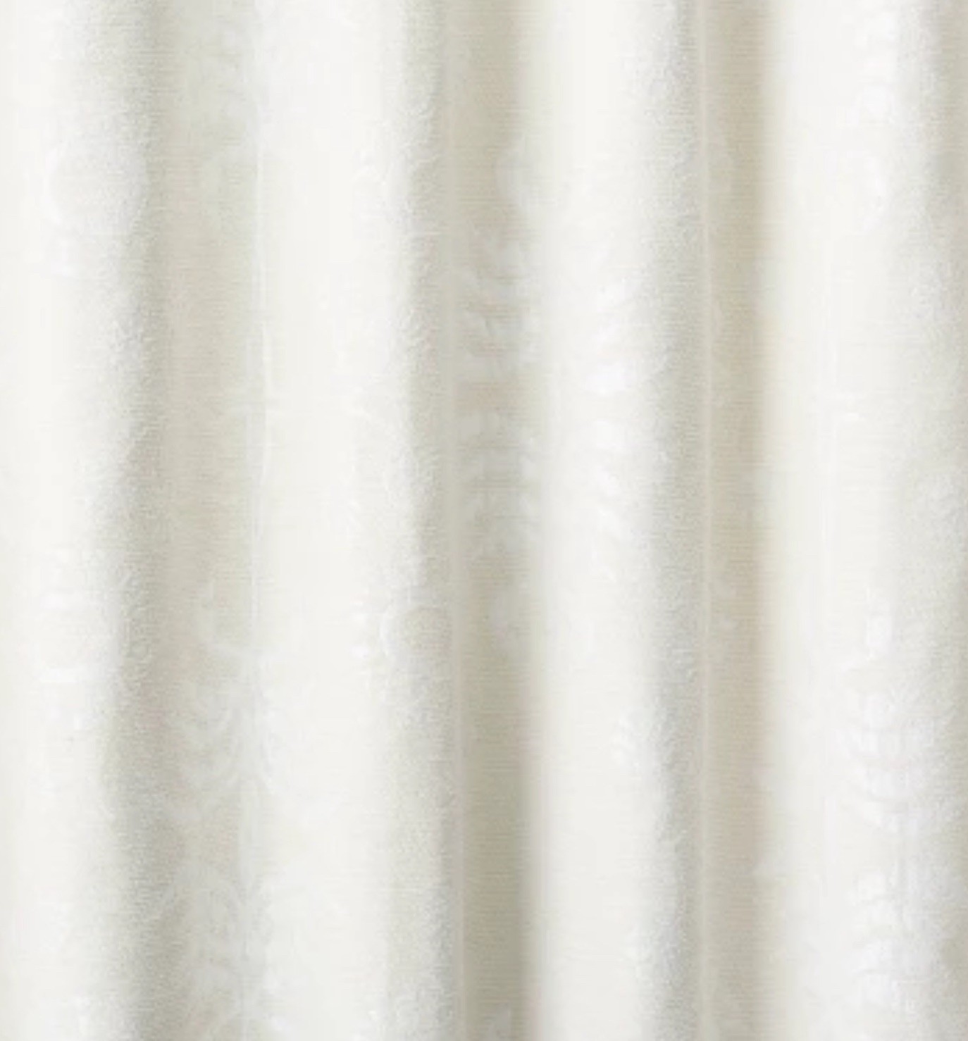 1pc 50″x63″ Blackout Opalhouse Palm Frond Chenille Jacquard Window Curtain cream