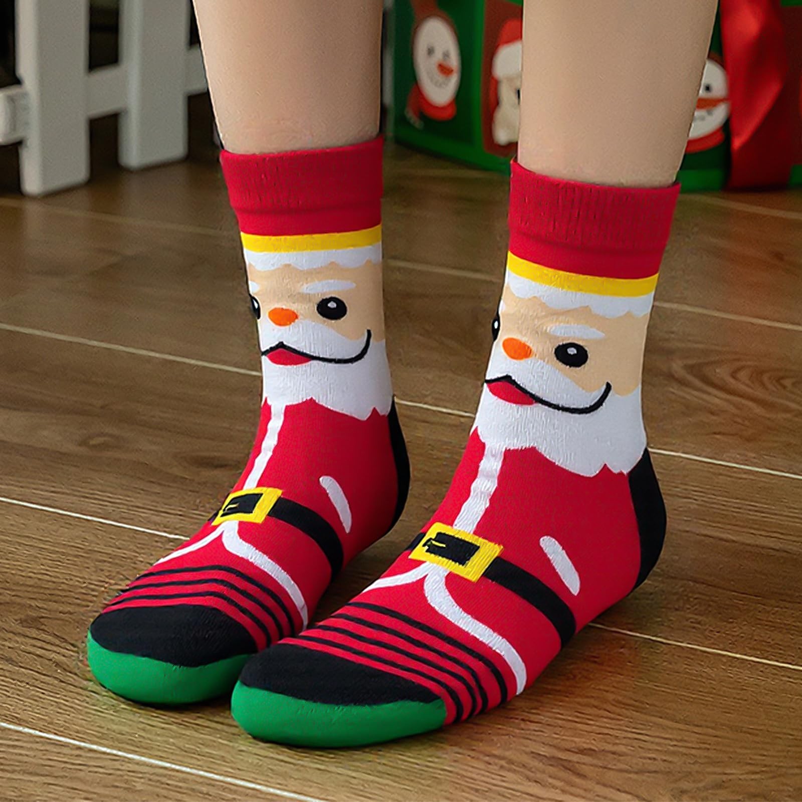 Christmas Socks Advent Calendar 2025 for ,12 Days Themed Holiday Countdown Ca…