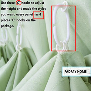 Pastoral 57-Inch-by-69-Inch Adjustable Balloon Manual Hook Flower Shade
