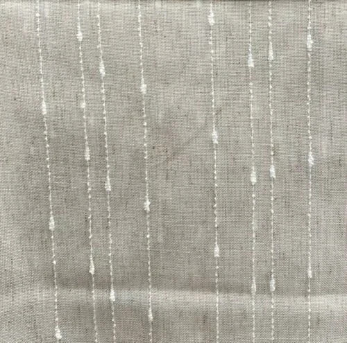 Ralph Lauren Linen Marley Back Tab Window Panel Drapes Curtains 54 x 96” Natural