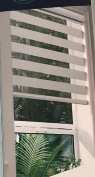 Citolen Motorized Blinds White 35 W x 72 H