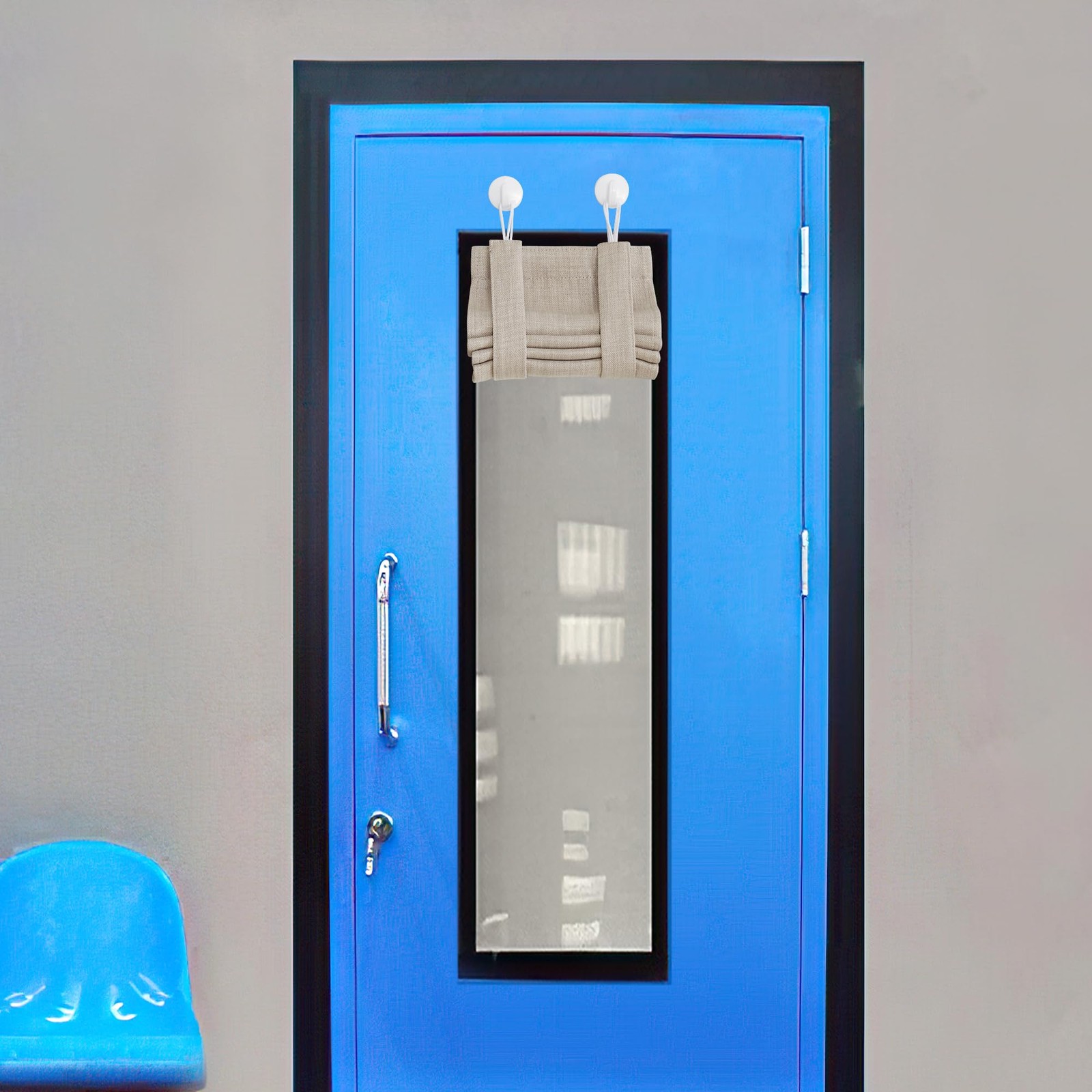 Classroom Blackout Shades for Windows, Room Darkening, 10W x 30L, Lockdown Shade