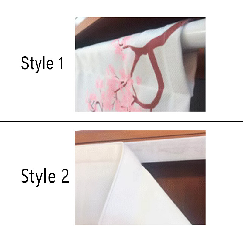 Chinese Style Triangular Flag New Year Hanging Door Decor Short Curtain NEW