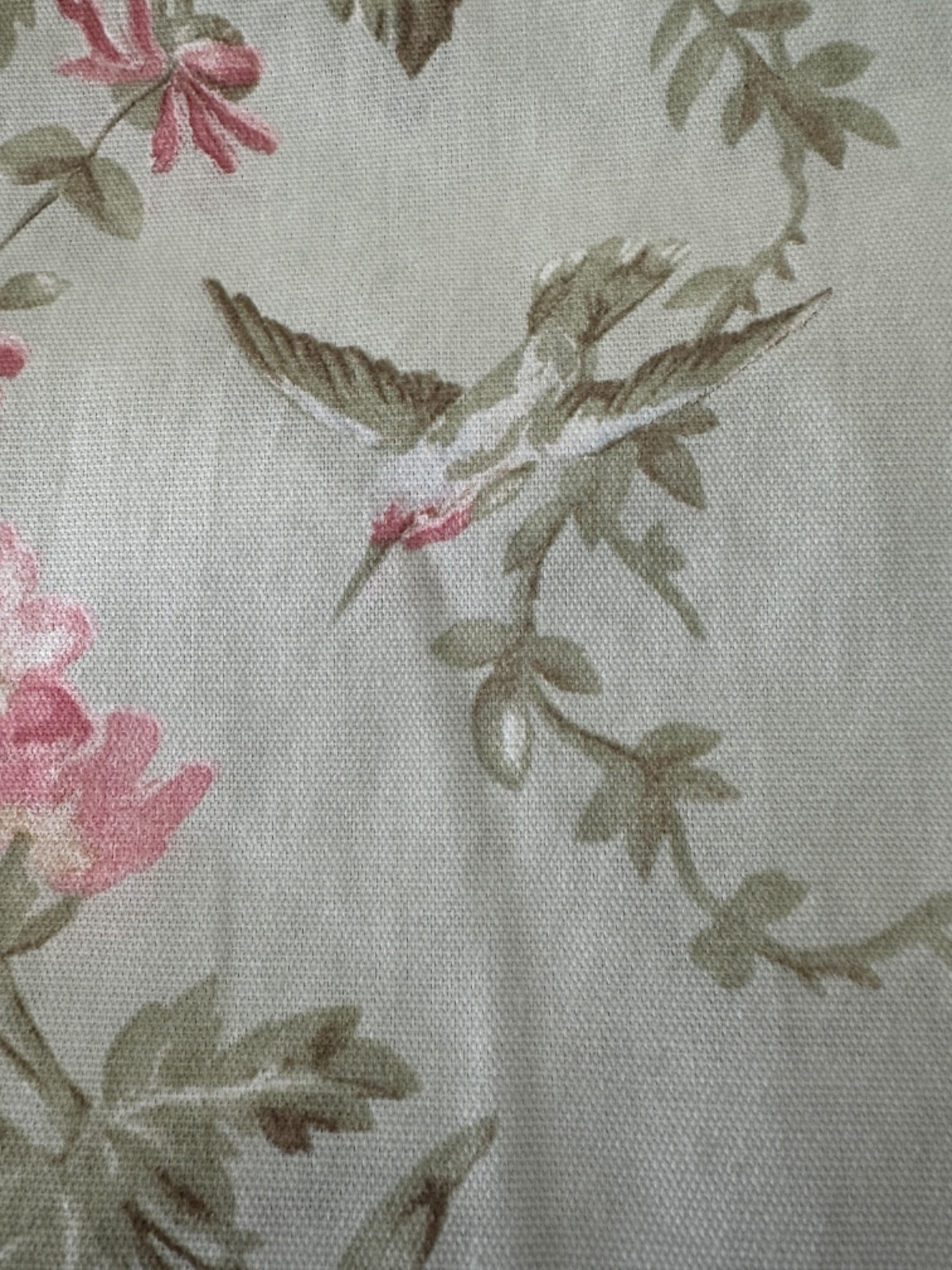 Cabbages & Roses Set/2 Henrietta Sage Drape Panels Floral Cottage Rose ~3 Avail.