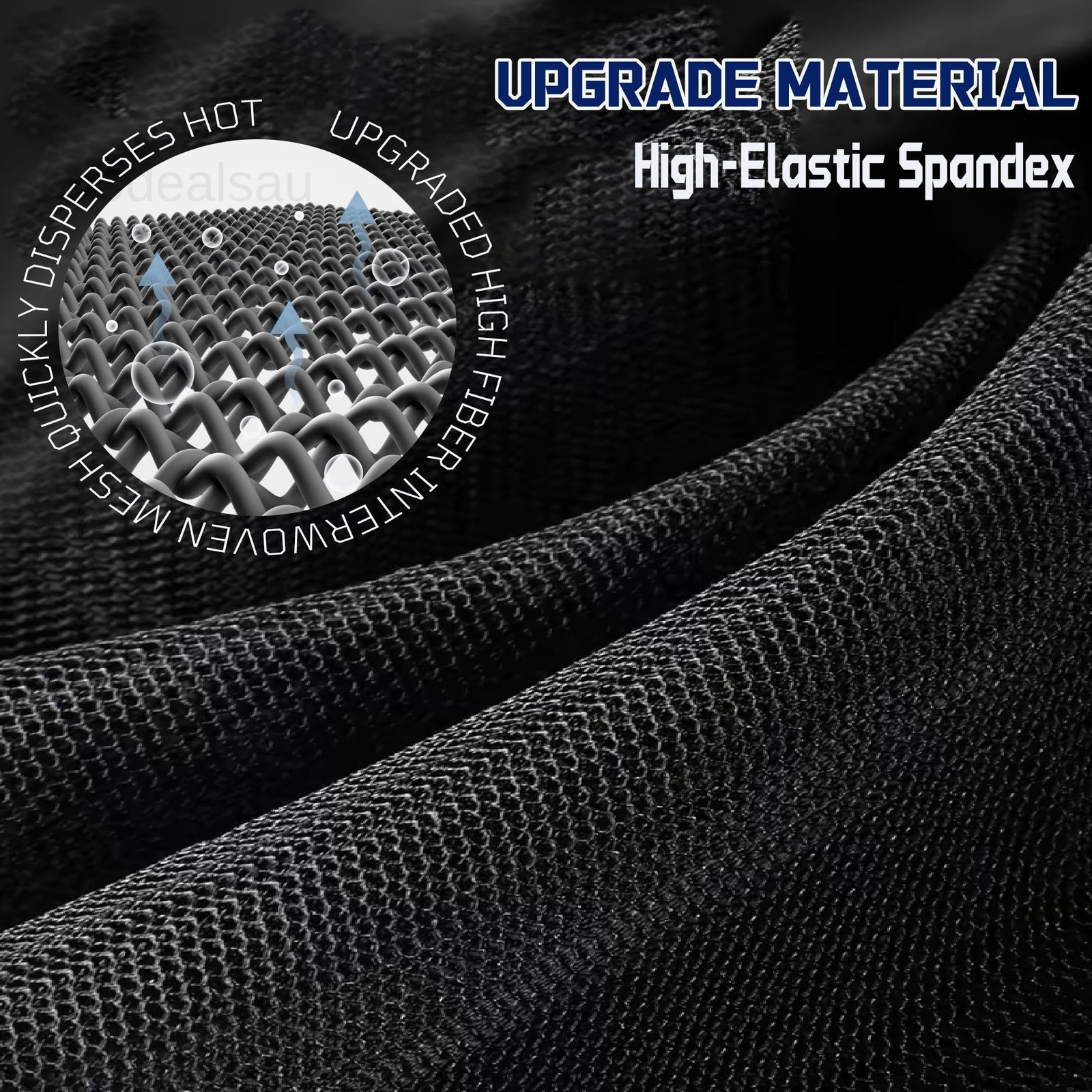 Car Rear Window Screens for Side Windows, 2 Pack Black