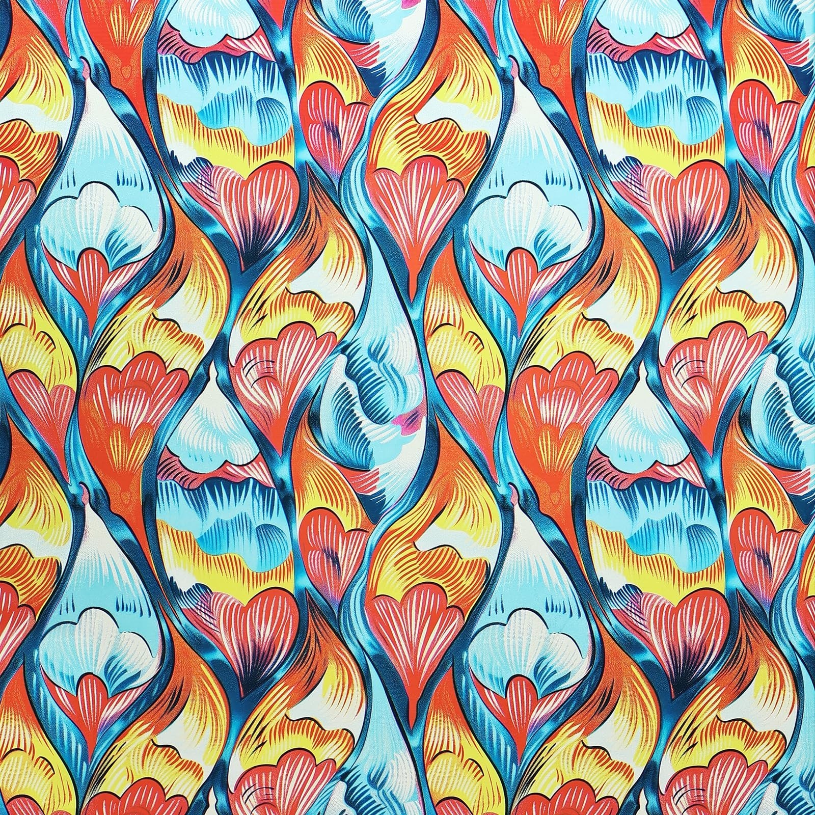 Lot 3x SOMWISE Frosted Privacy Window Film Red Floral 35″x157″ Static Cling