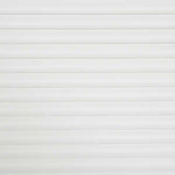 White Light Filtering Cordless Vinyl Mini Blind, Home Basics 43″ W x 64″ L