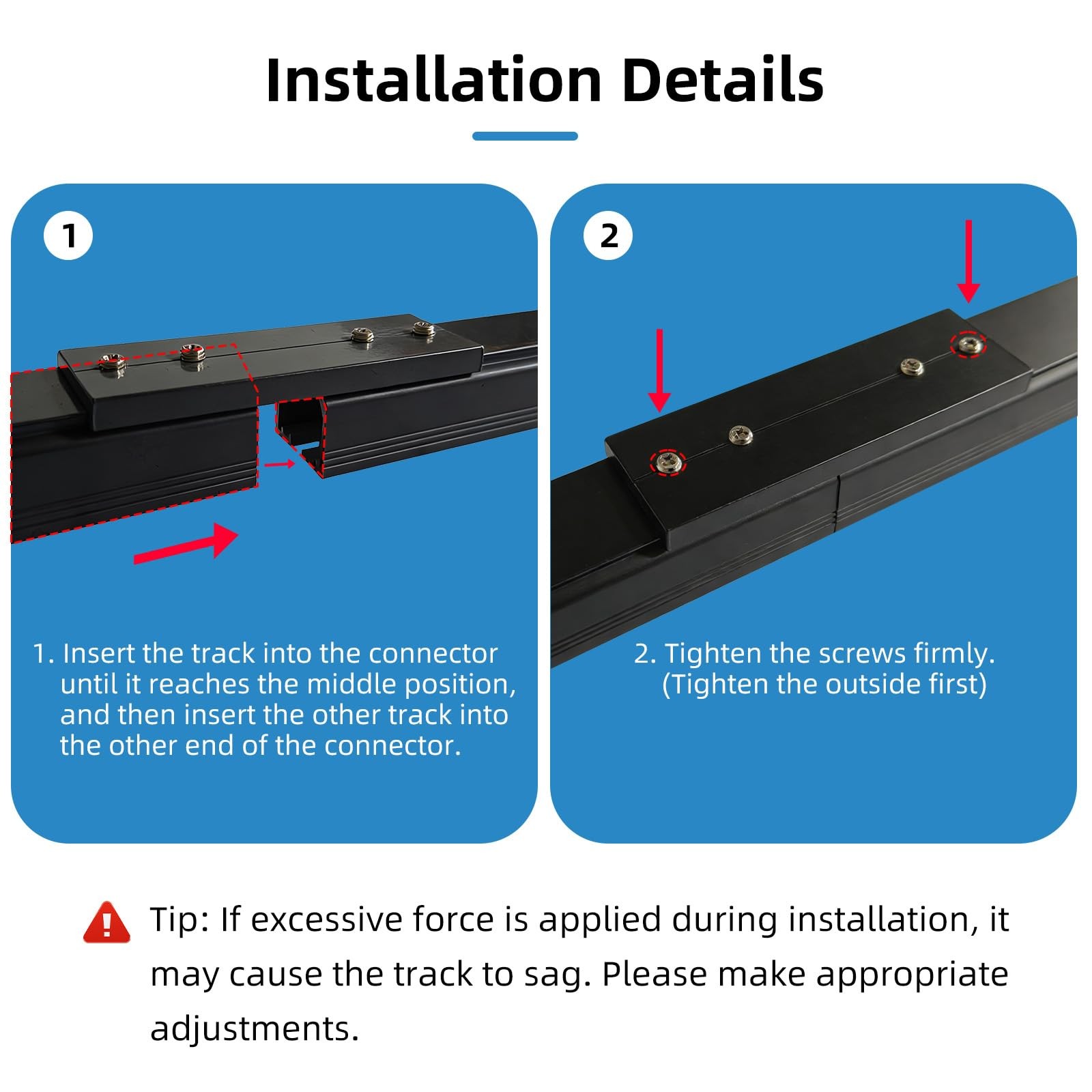 Ceiling and Wall Track for Curtains Heavy Curtain Track 15FT Black with Hook …