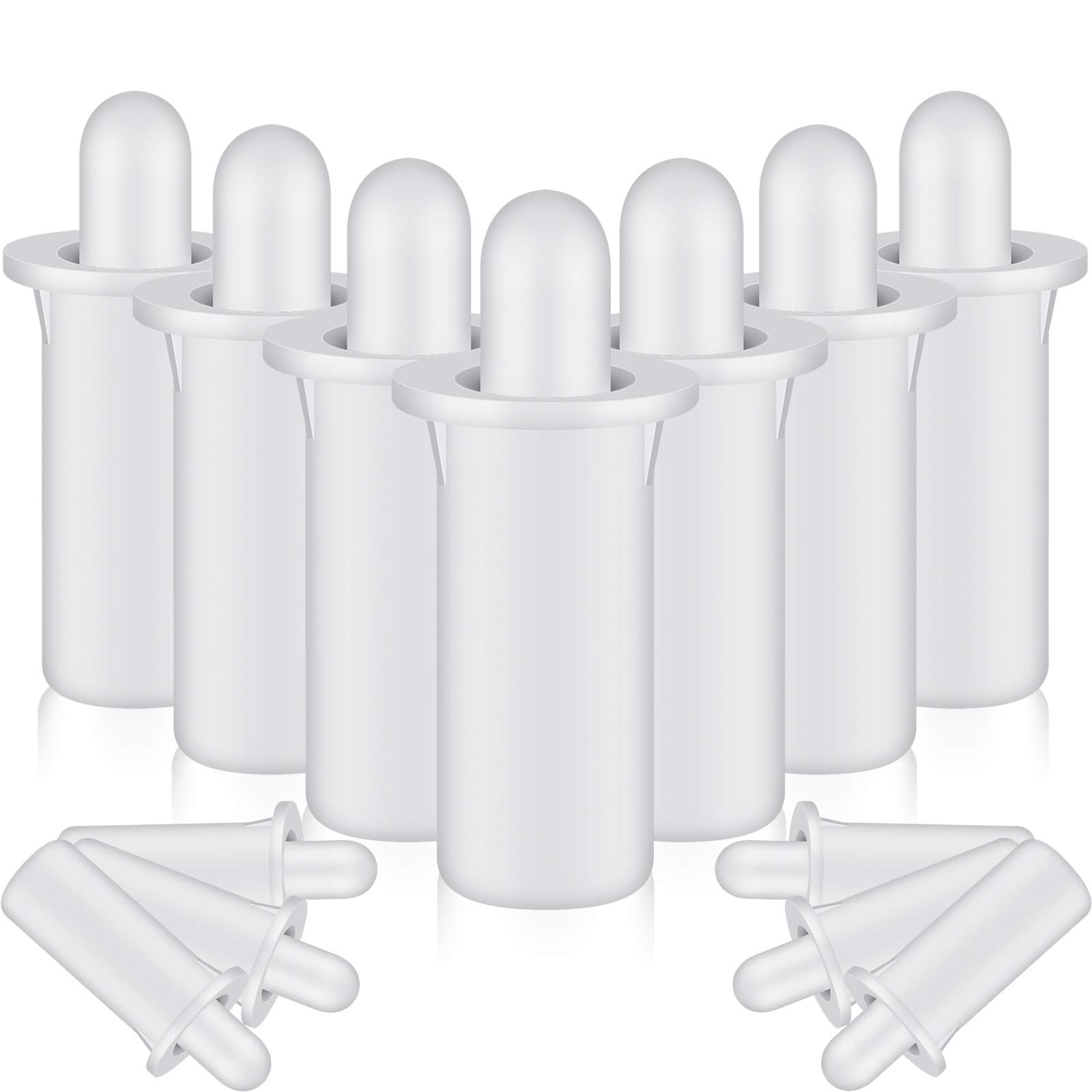 Maitys 40 Pcs Shutter Repair Pins, Plantation Shutter Fasteners Spring Loaded Re
