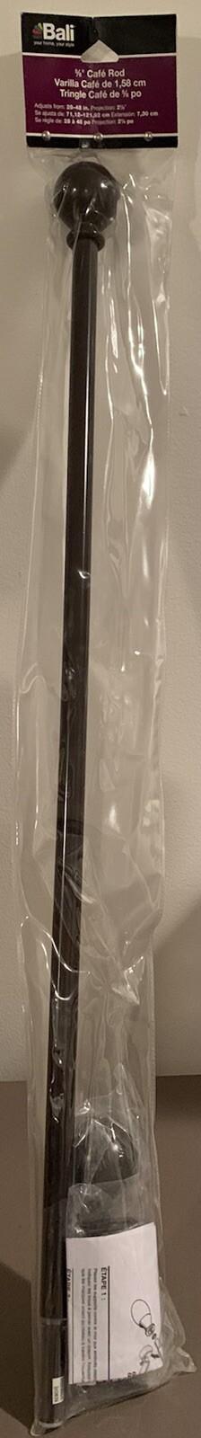 Bali 5/8 “ Cafe Rod Adjusts 28”-48” Bronze 26-5510-33