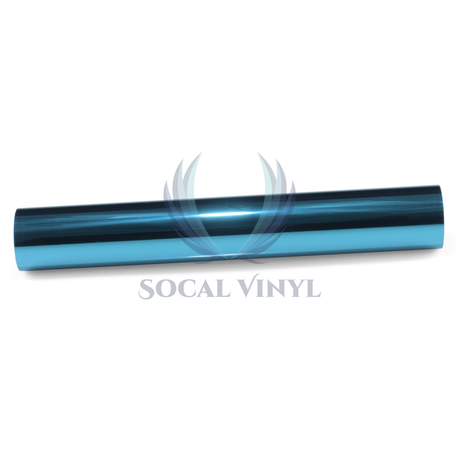 Sky Blue Chrome Window Tint One Way Mirror Film UV Heat Reflective Home Office