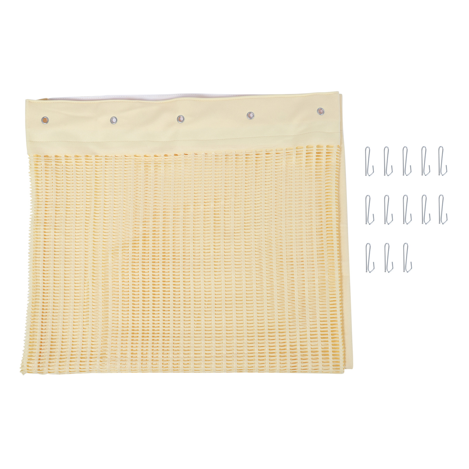 Room Divider Curtain Panel Privacy Screen Curtain Thermal Insulated W/ Mesh Top！
