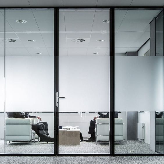 Frosted Privacy Opaque Window Film Self-adhesive White Pure Glass Sticker Tint