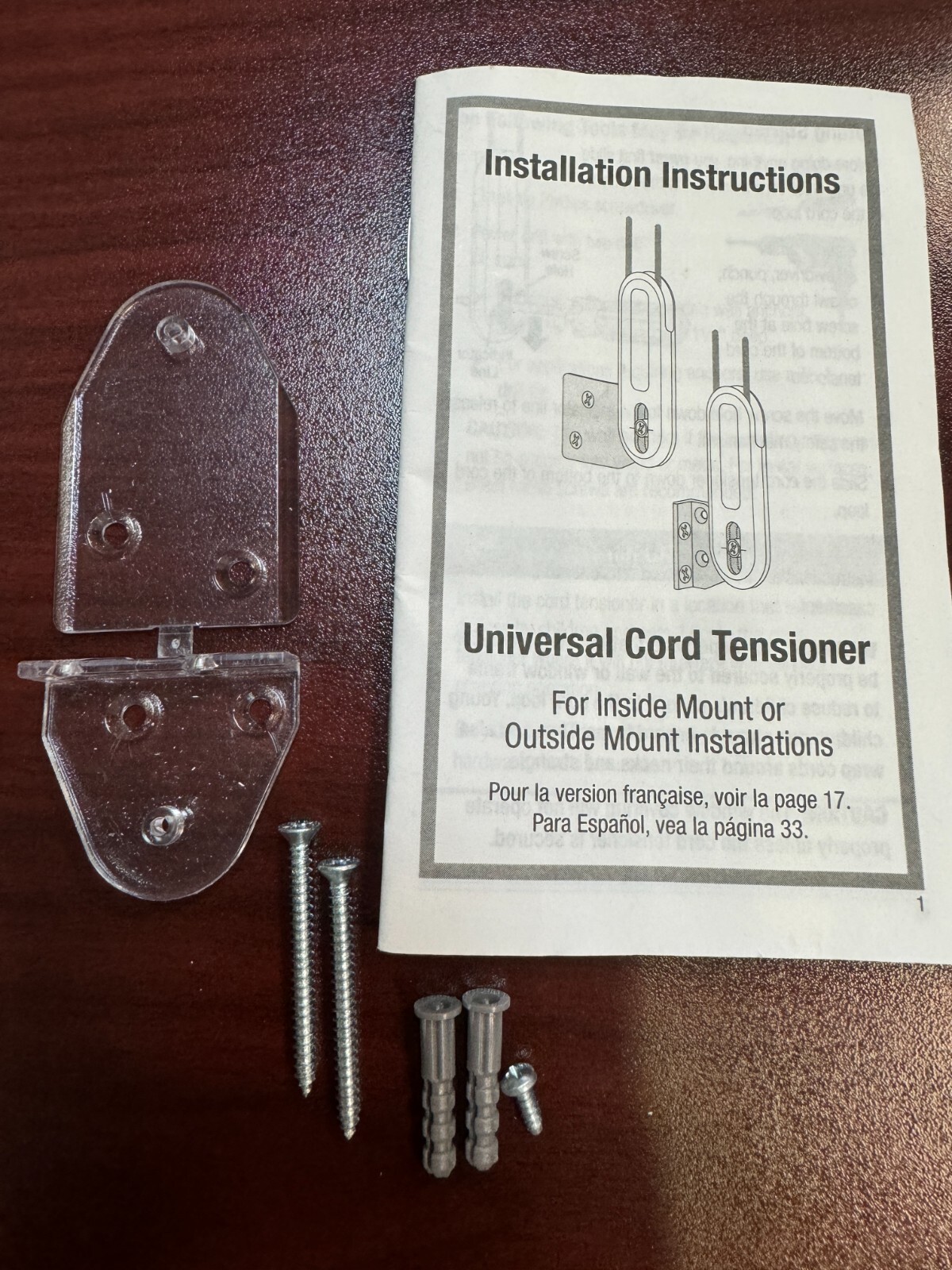 Universal Cord Tensioner – Inside or Outside Mount