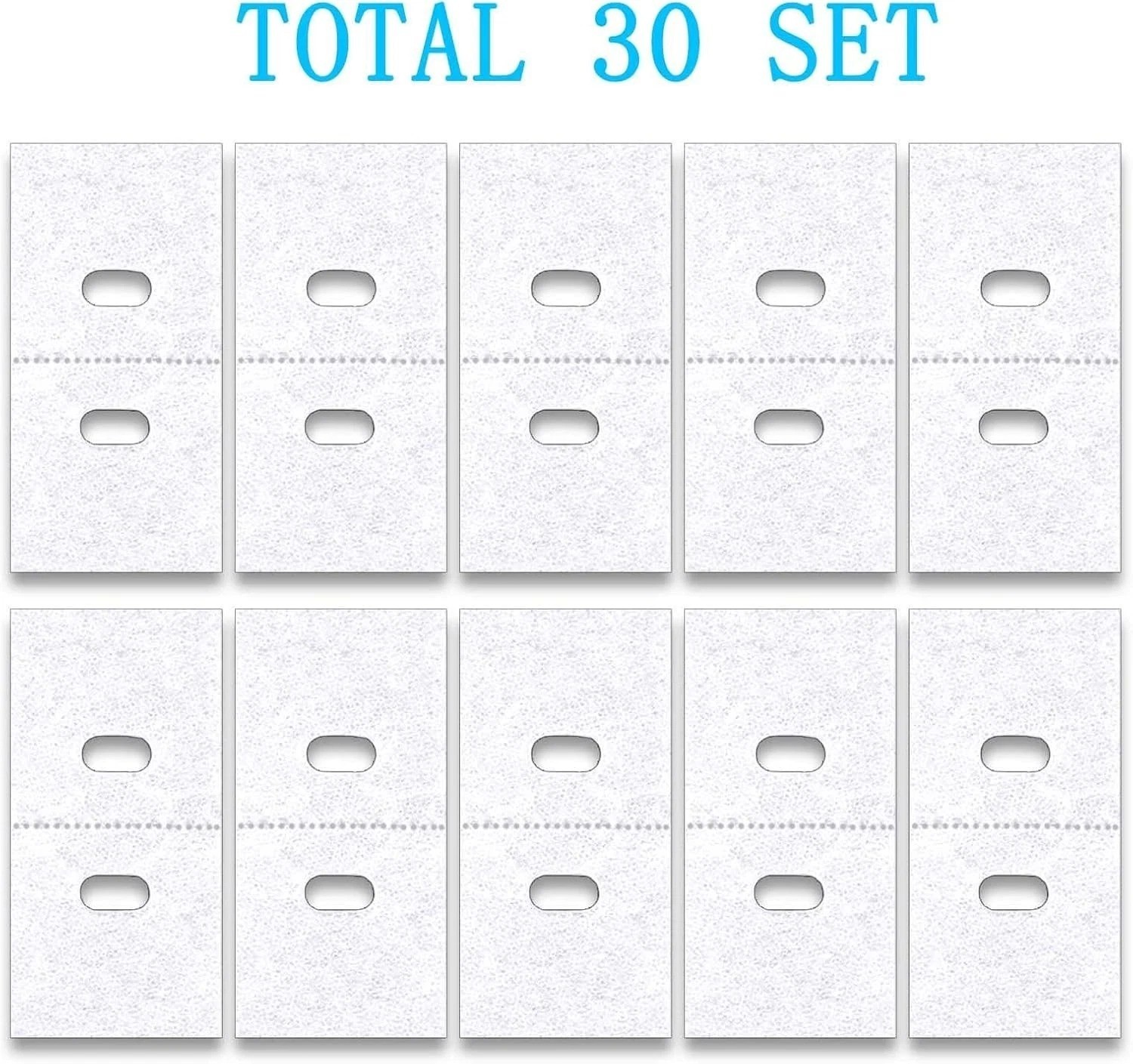 60 Pcs Vertical Blinds Replacement Slats Panels, Vertical Blind Repair Tabs Kit