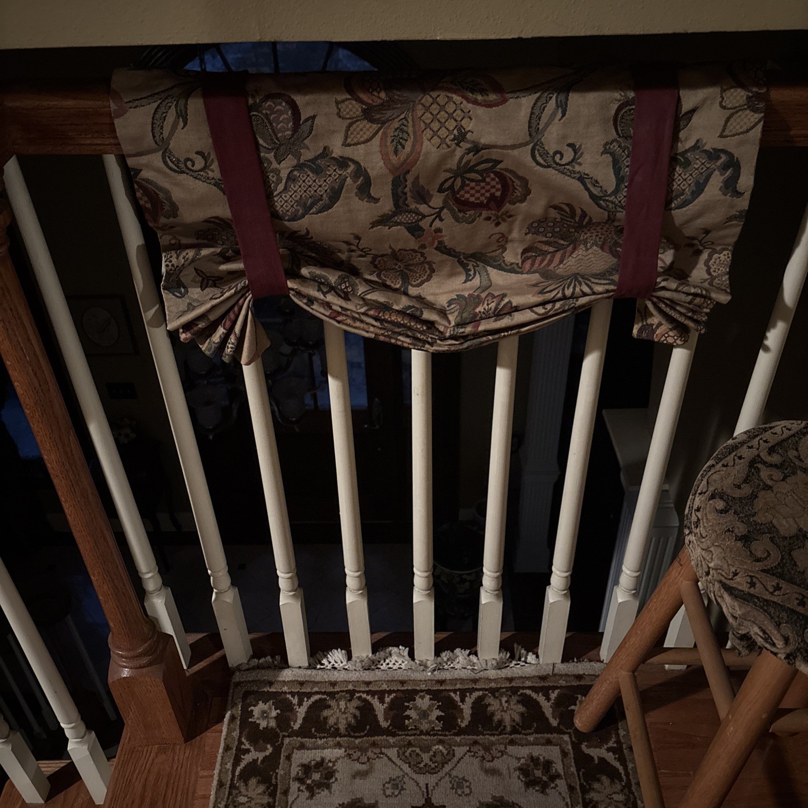 Custom Made Curtain Valences Pair Of 3 Adjustable Length Width 23” (2) 21.5 “