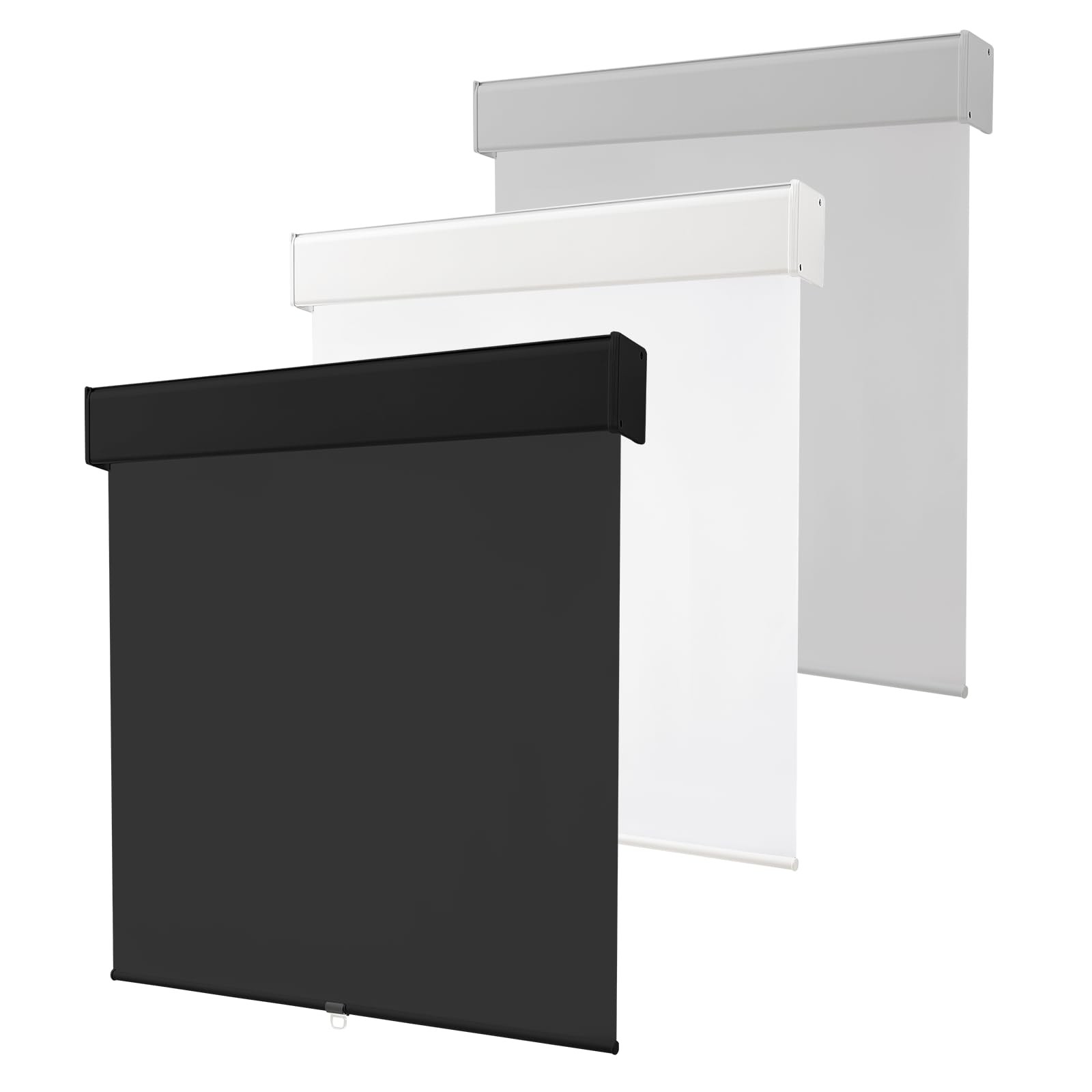 Melodieux 100 Blackout Cordless Free-Stop Roller Shade Window Blind Thermal