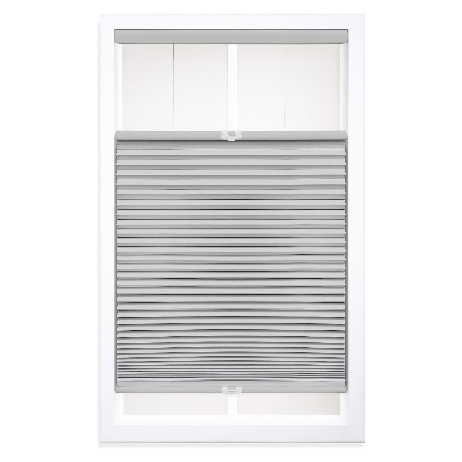Dez Furnishings Cordless 1.5 Blackout Top Down Bottom Up Cellular Shade 71W X