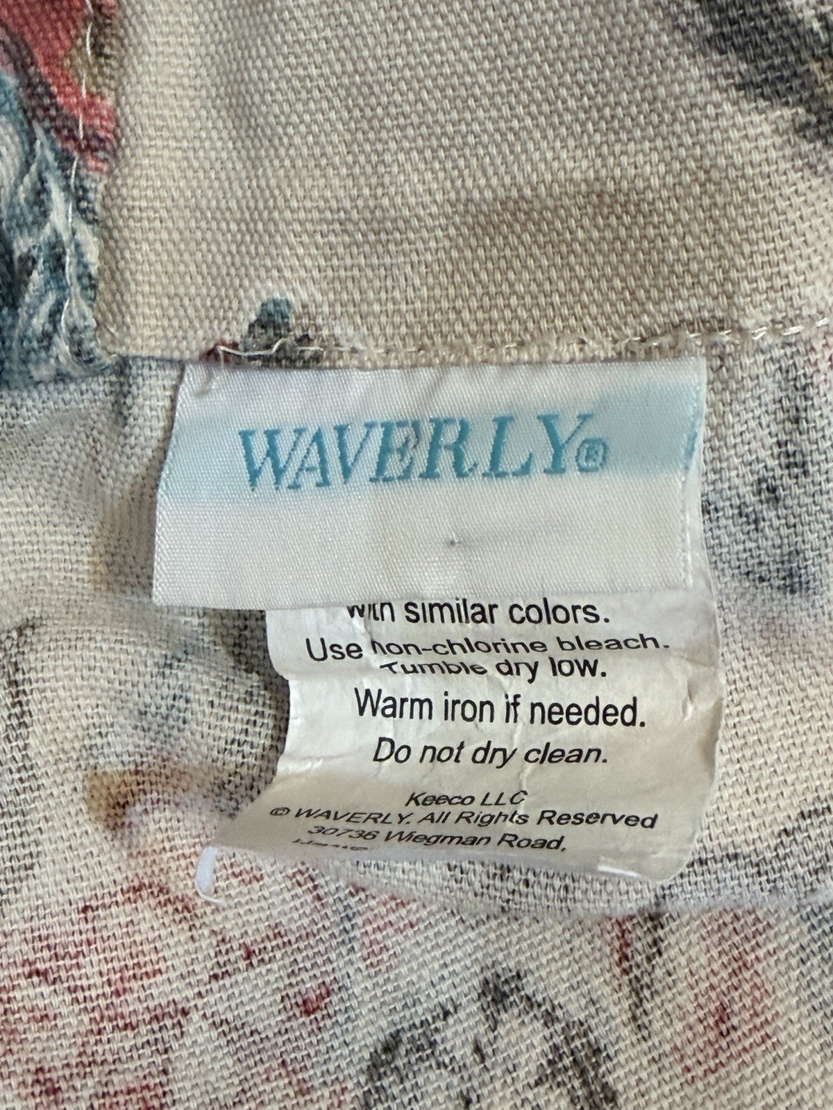 lot 4 Waverly Brompton Decorative Window Treatment Rod Pocket Curtains 43” x 78”