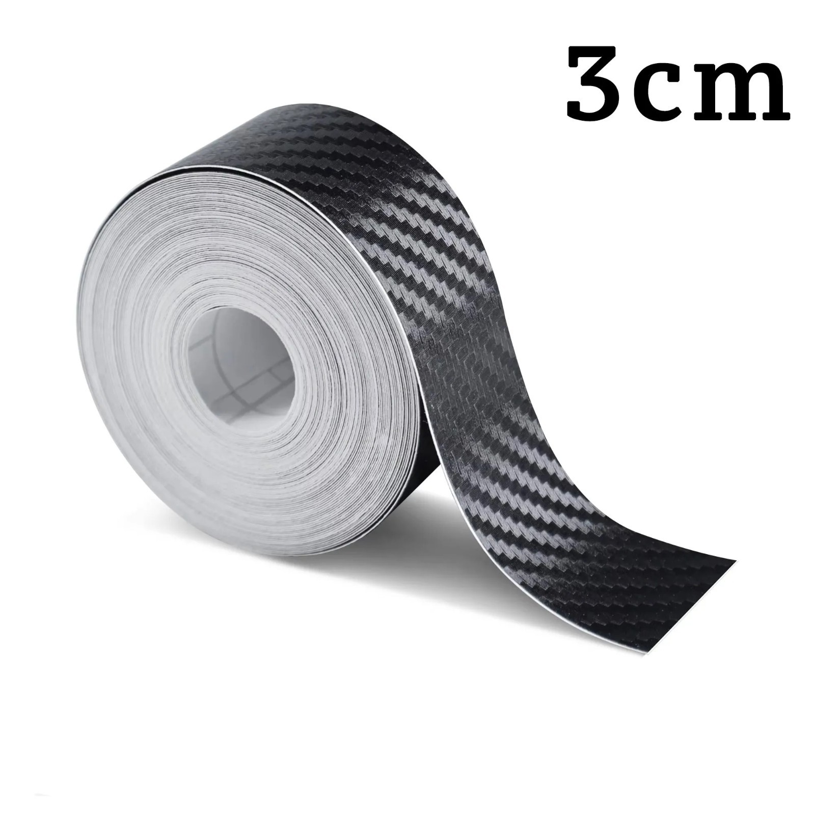 1-5m Nano Carbon Fiber Car Tape Sticker Door Mirror Paste Protector Strip DIY