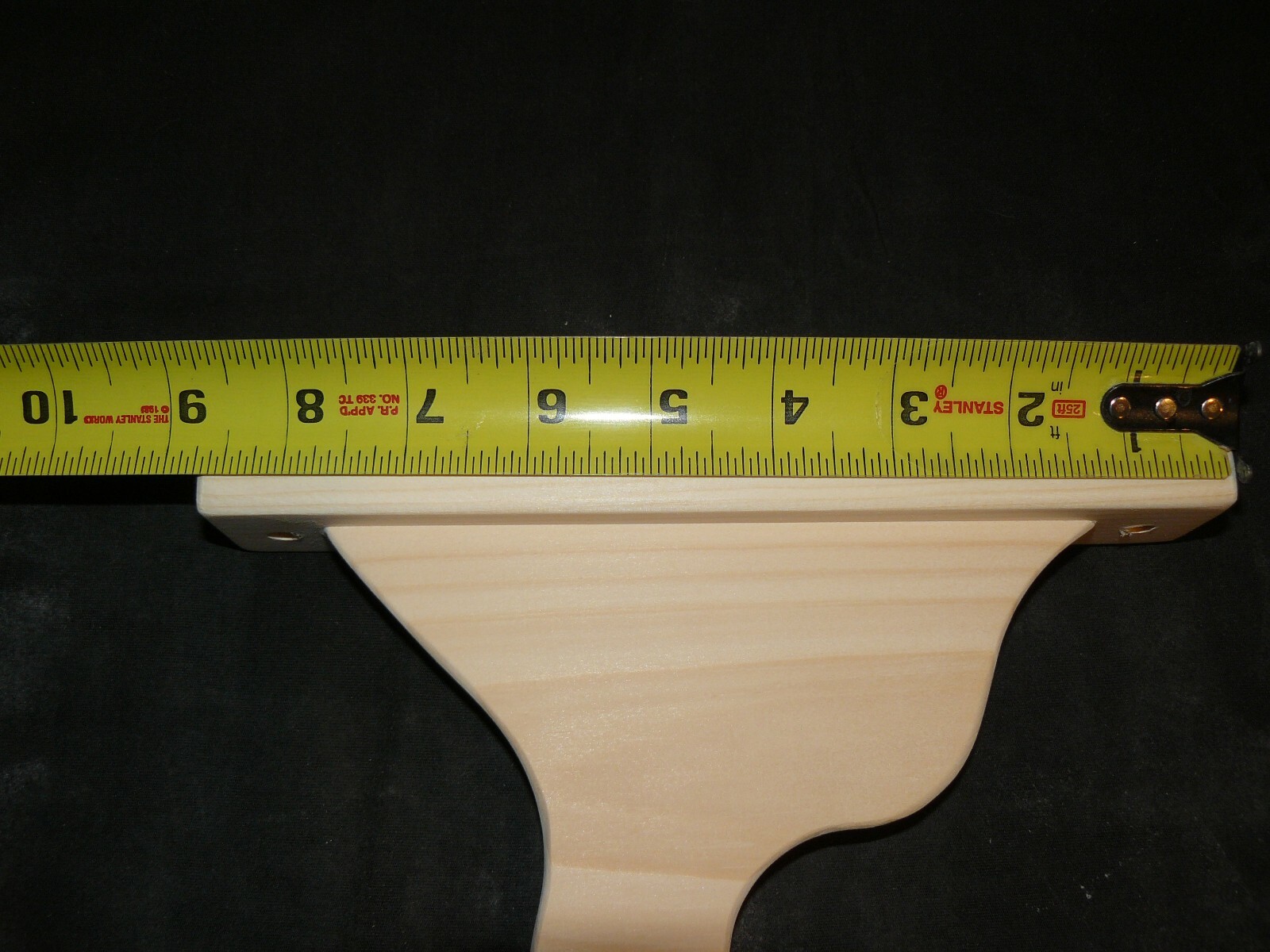 Fancy Wood Curtain Rod Brackets