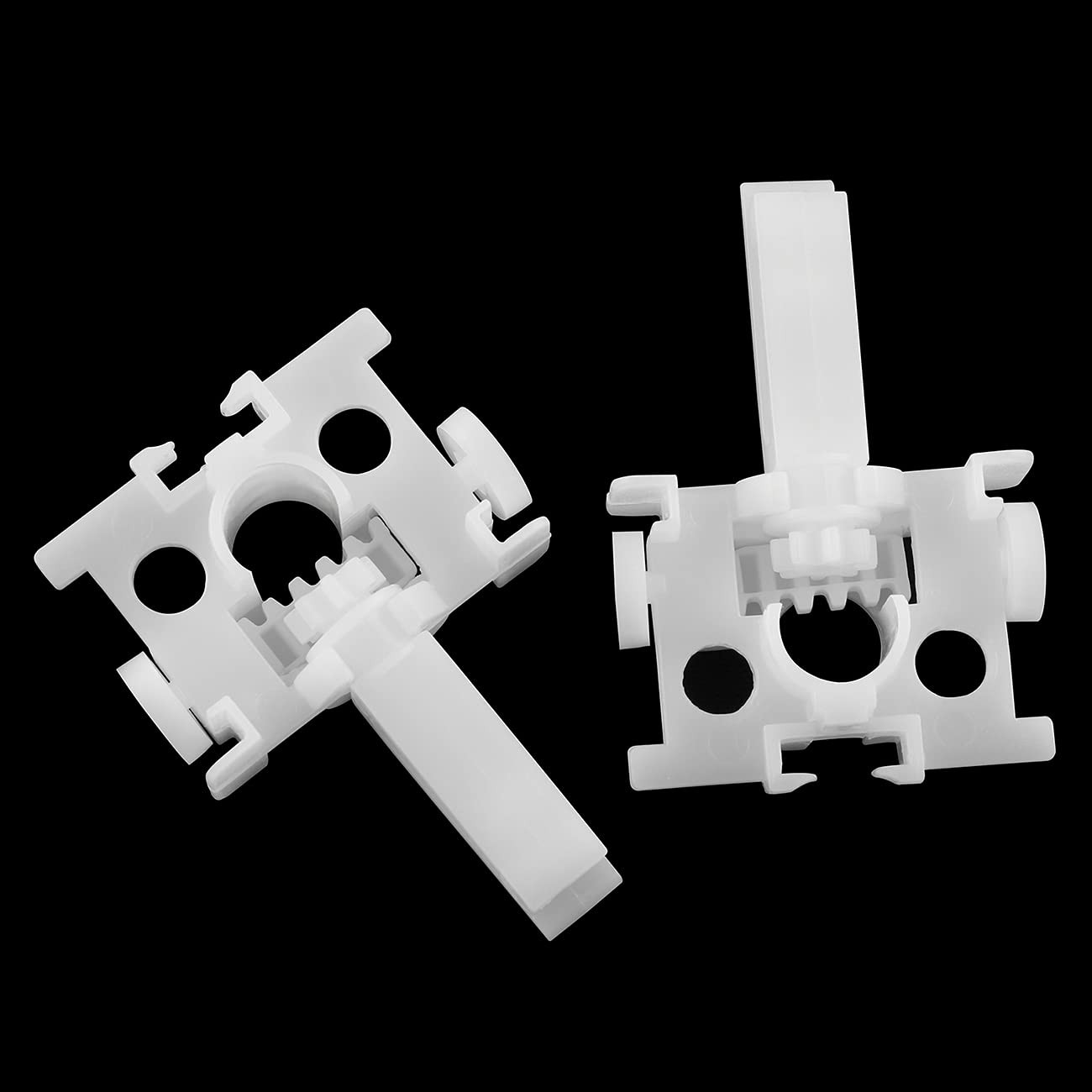AXLIZER 10PCS Vertical Blind Repair Carrier 2*1.2 inches, White