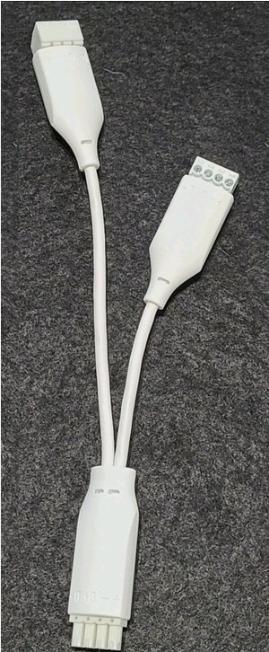 Hunter Douglas Powerview+ 4 Wire Y Connector Daisy Chain – New 1014260