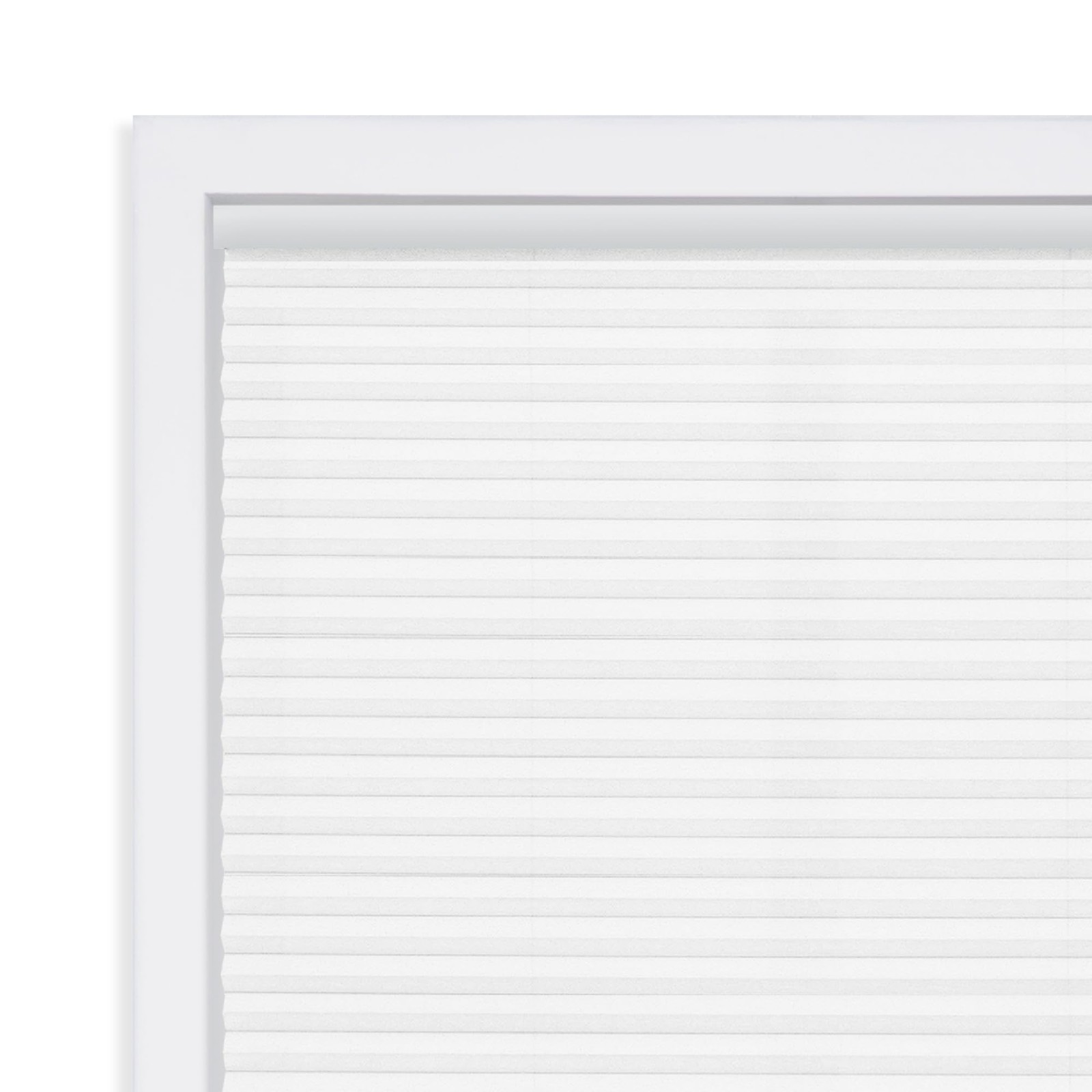 Cordless 1″ Signature Light Filtering Cellular Shade, 20.5″ W x 48″ H, White