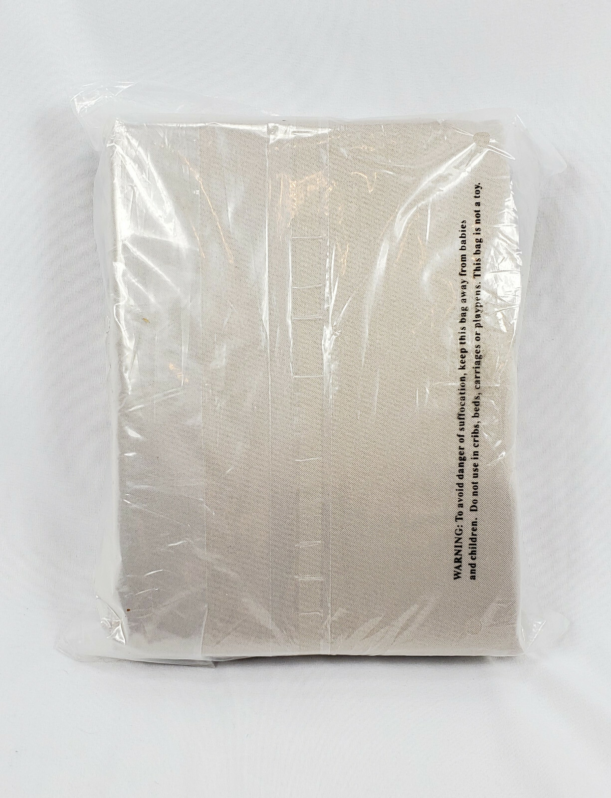 Sun Zero Stone Beige Emory Room-Darkening Rod-Pocket Curtain Panel Pair 108×84″