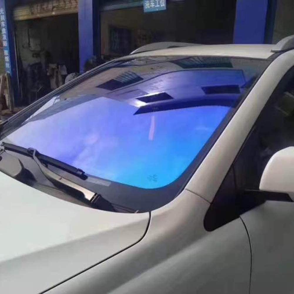 Dark Blue Car Window Tint Film – 65% VLT Solar Protection, Scratch Resistant, UV