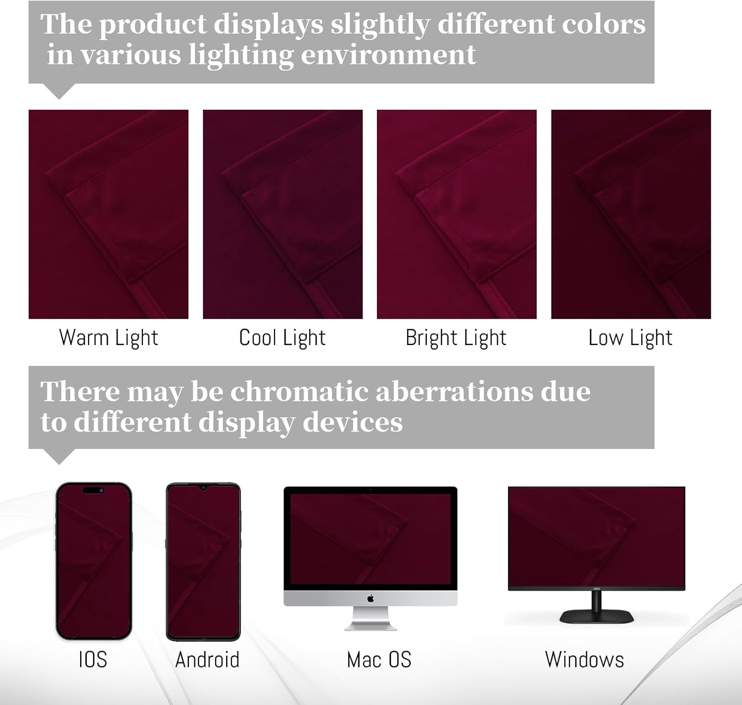 Velvet Curtains 84 Inches 2 Panels – Luxury Room Darkening Wine Red Curtains for
