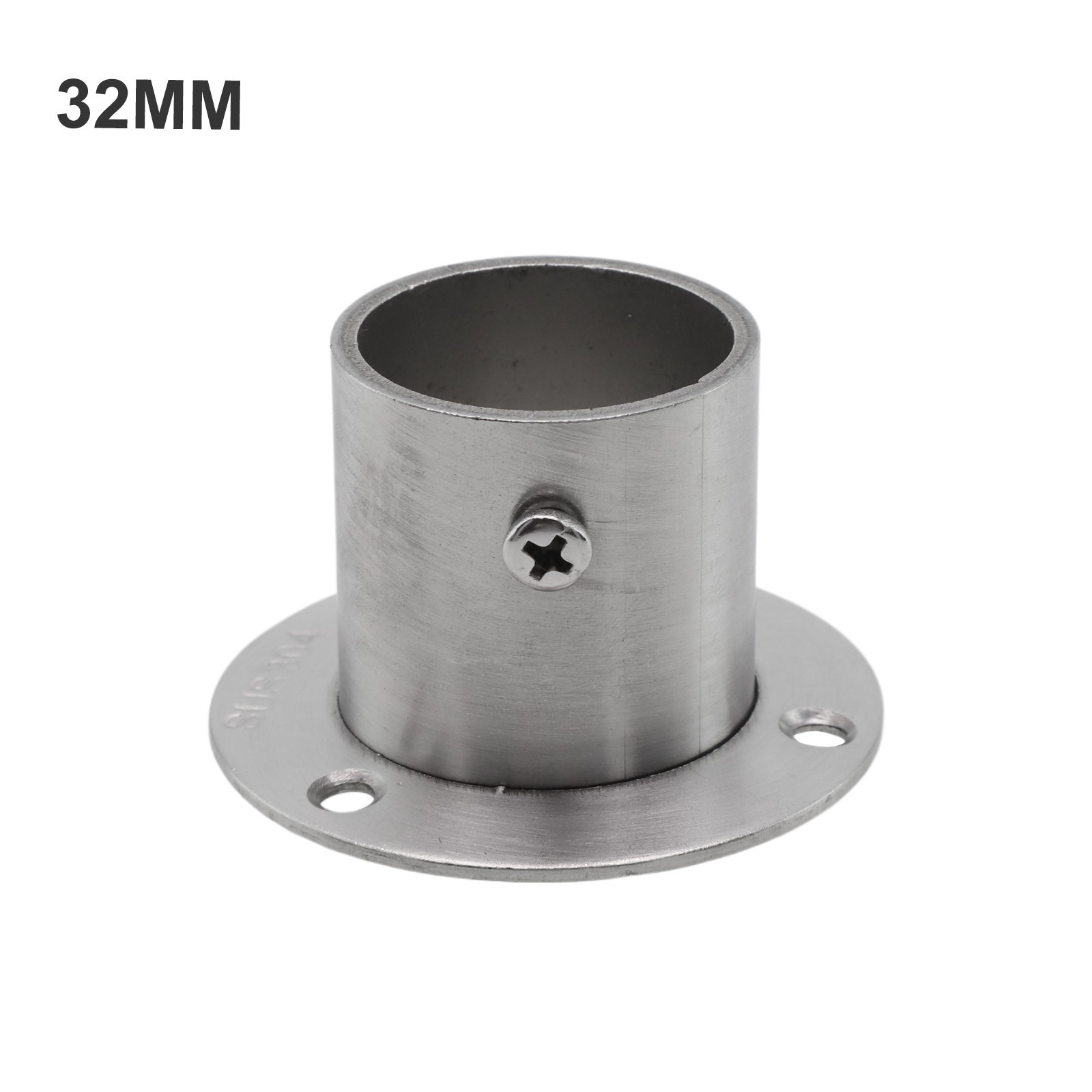 Polished Stainless Steel Flange for Secure Tube Connection Silver Color