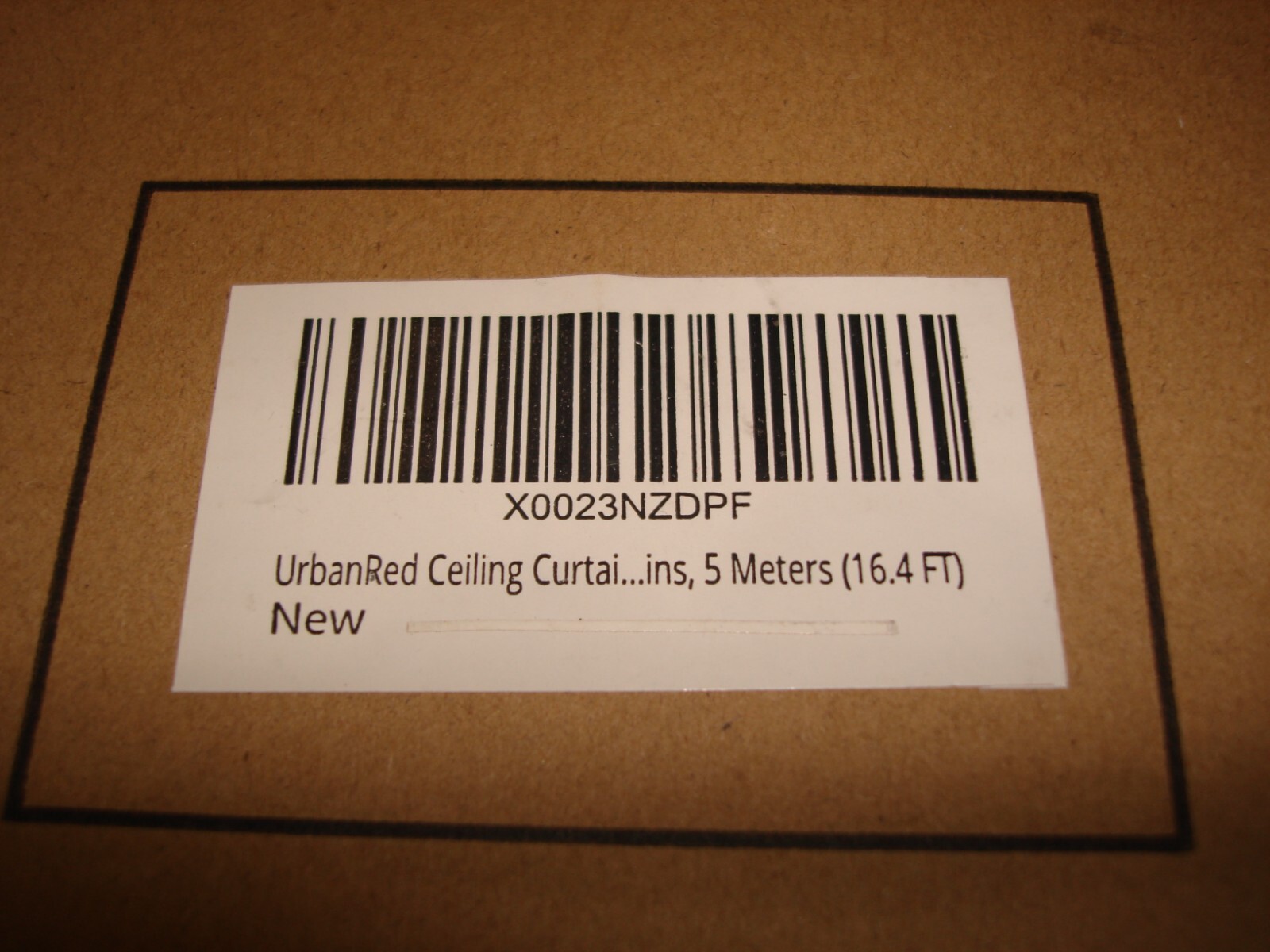 NEW UrbanRed Flexible Bendable Ceiling Curtain Track, 5 Meters (16.4FT), Ceiling