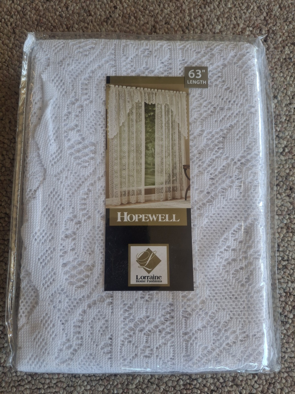 Lorraine Brand Lace Curtains “HOPEWELL” Pattern