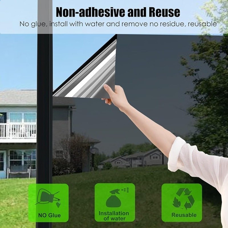 Heat Control Window Film UV Protection Anti Glare Energy Saving Privacy New