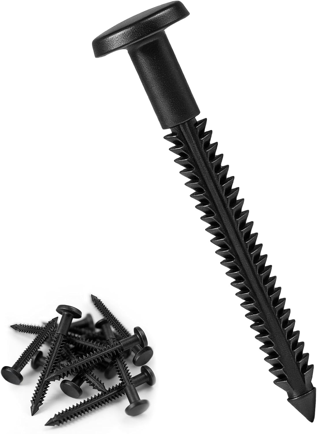 60 Pcs 3 Inch Vinyl Shutter Fasteners Heavy-Duty Shutter Loks for Exterior Decor