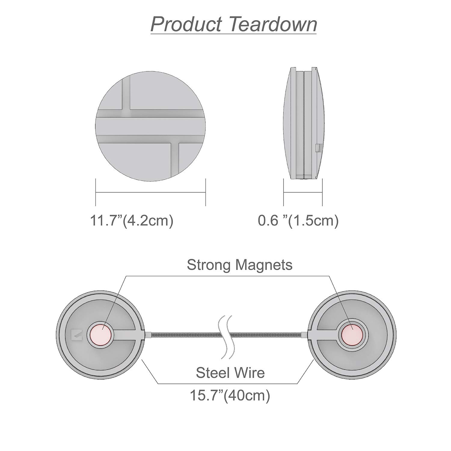 Circle Magnetic Curtain Tiebacks, The Most Convenient Drape Tiebacks for Big,…
