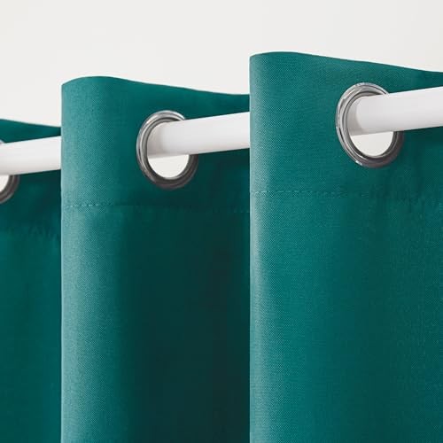 Cabana Solid Heavyweight Indoor Outdoor 54″W x 84″L (Pack of 1) Dark Teal