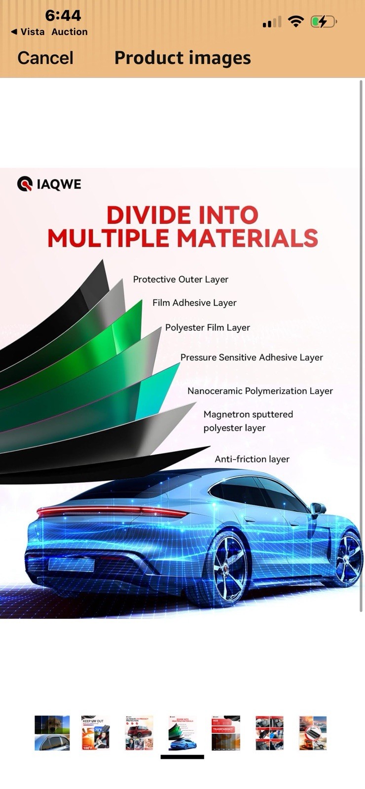 Ceramic Window Tint Roll for Home, Office, Car, Truck, Auto – Any Size & Shade