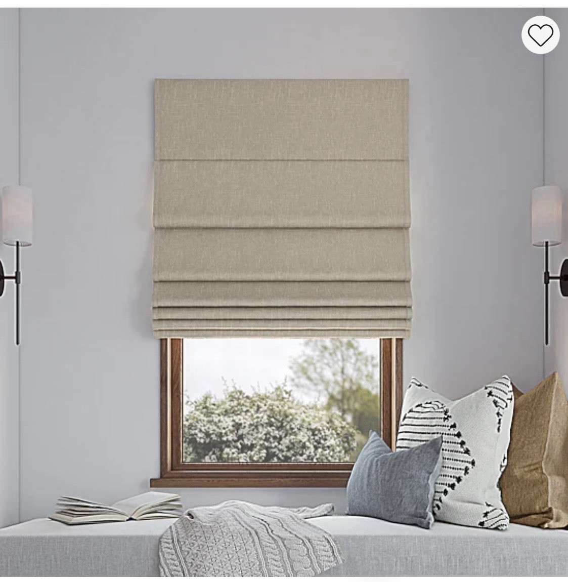 31×64 Sun Zero Pryer Energy Saving Cordless 100% Blackout Roman Shade